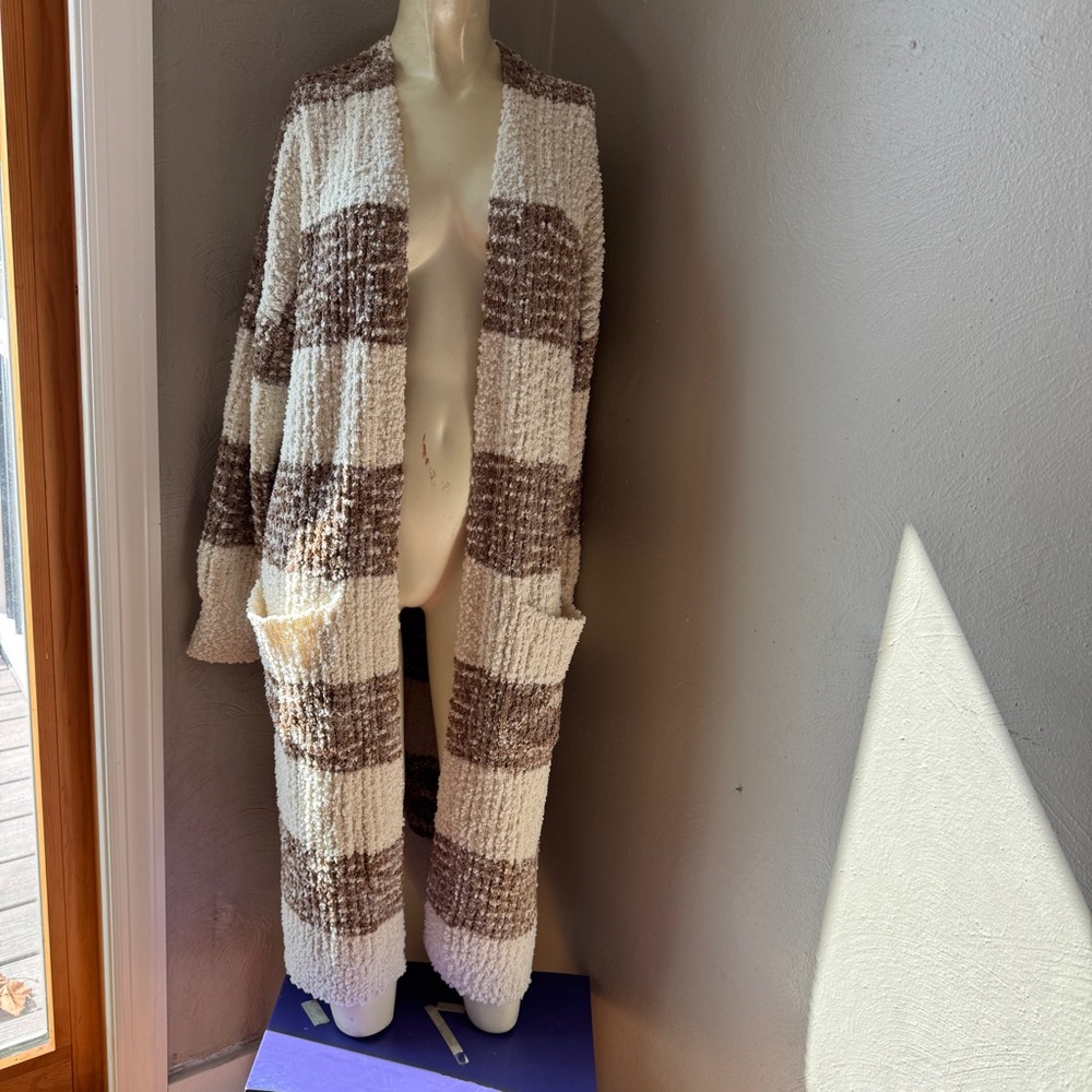 Audrey parks Francesca's collection maxi cardigan sweater size small nwt